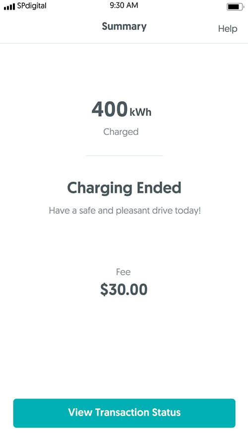 Pay and view transaction