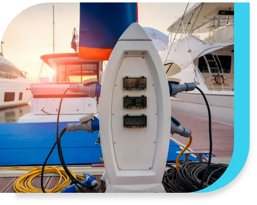 Electric harbour-craft and pleasure craft